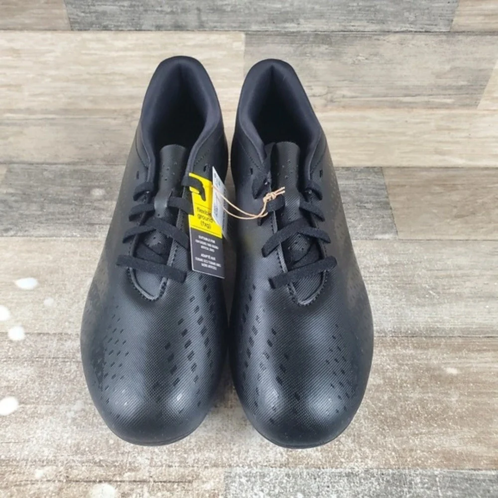 Adidas Predator Accuracy .4 Unisex Cleats Men 8 / Womens 9 Black Firm Ground‎